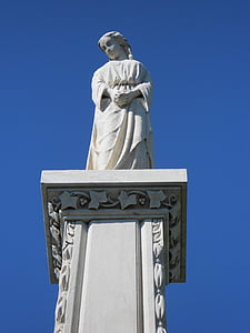 statue, Arsenal, monument, Kongressens, kirkegård, historiske, skulptur