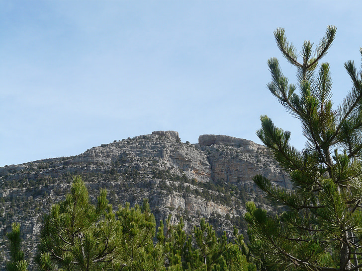 Tinaztepe, Hora, Turecko, Pass, Summit, průlom, skalní stěna