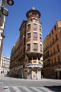 Malaga, rue, vide
