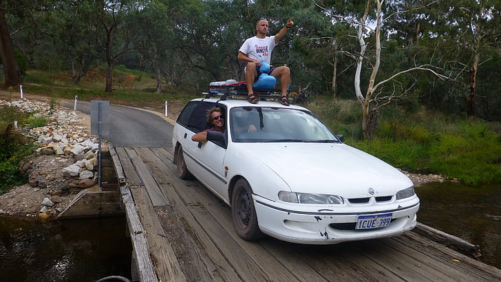 Rucksackreisen, Commodore, Auto, Australien
