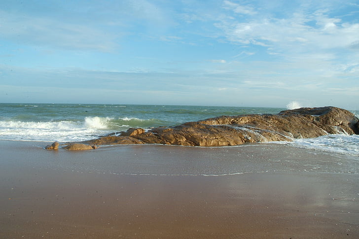 mer, sable, Sky