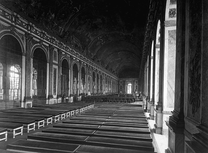 Версаль, Франція, 1918, договір, першої світової війни, Композиція, Столи