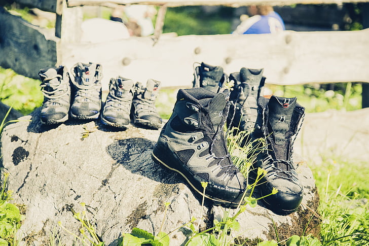 hiking shoes, hiking, mountaineering, outdoor, hike, mountain hiking, leisure