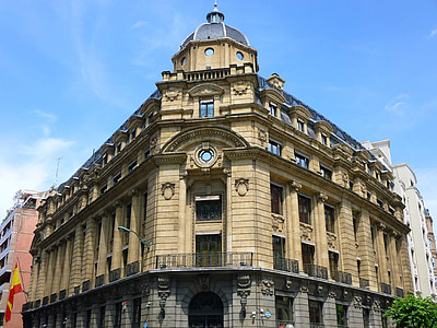 Departamento de obras públicas, Bilbao, nõukogu, hoone, Ajalooline, arhitektuur, Monument