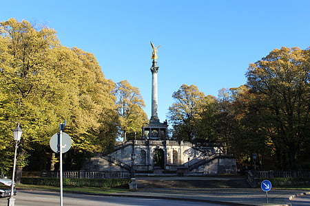 ange de la paix, Munich, ville, monument, Allemagne