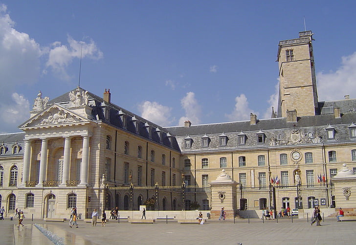 Dijon, palác, Historie, Architektura, Evropa, známé místo, Staroměstské náměstí