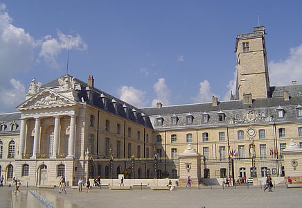 Dijon, Palace, historie, arkitektur, Europa, berømte sted, rådhusplads