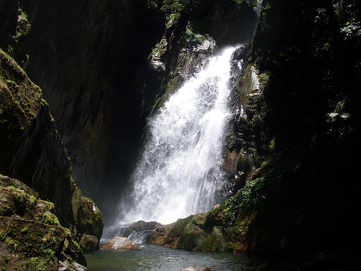 vattenfall, naturen, vatten, Petar