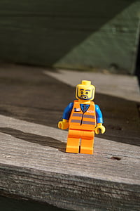 Lego mees, mängida, Lego, objekti, plastikust, mänguasi, väike