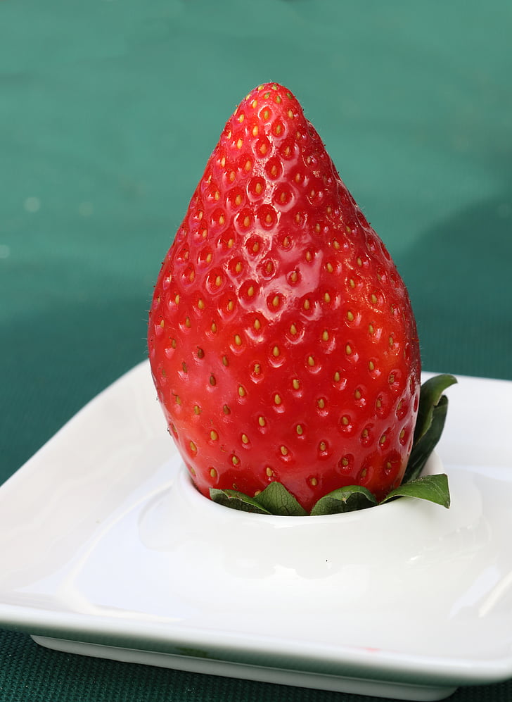maasikas, puu, punane, Armas, maitsev, toidu, süüa