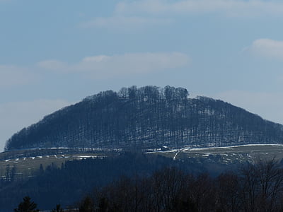 Hohenstaufen, montagna di testimone, Kaiserberg, paesaggio, alb di Swabian, Rechberg, Göppingen