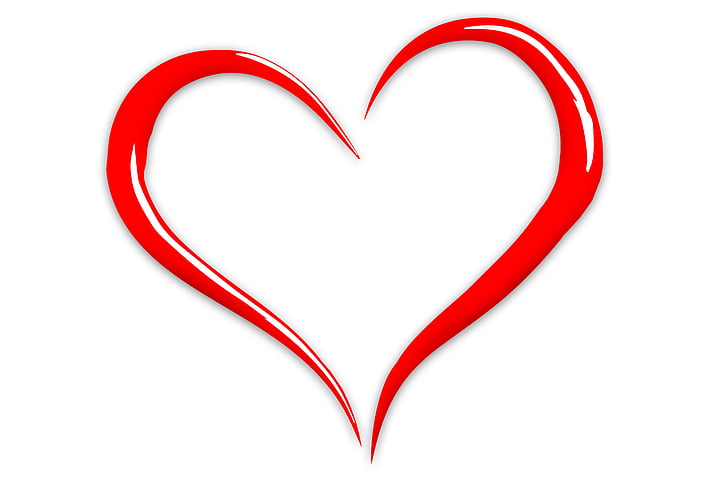 l'amor, cor, Romanç, romàntic, disseny, Sant Valentí, forma del cor