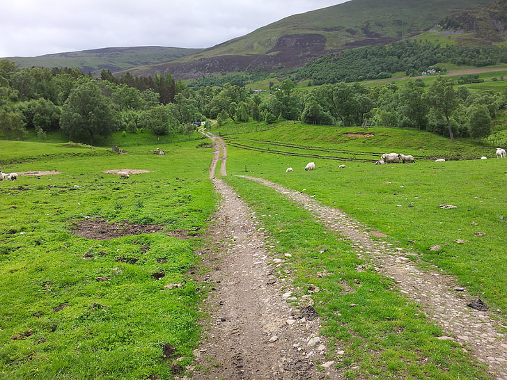 Glenshee, Skotsko, Vysočina