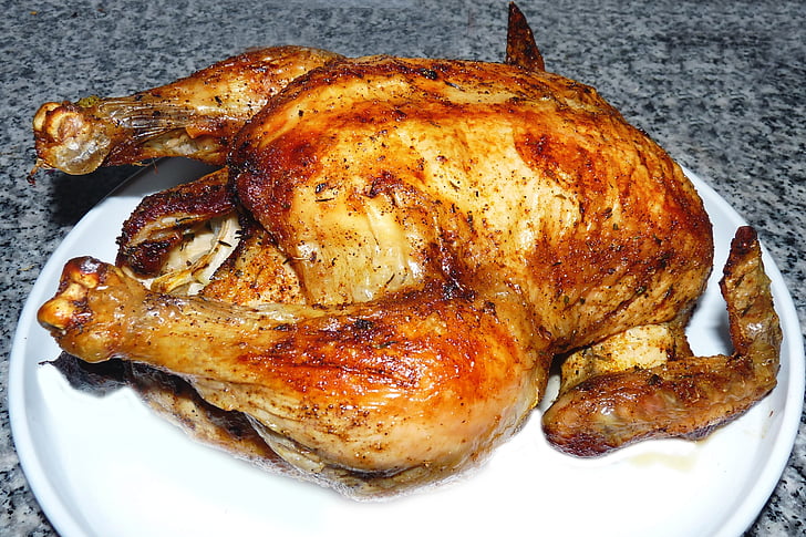 pollo, polli da carne, pollo alla griglia, pollame, mangiare, cibo, carne