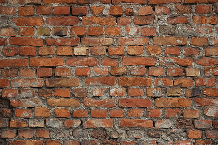 brick, wall, architecture, brick wall background, aged, old, dirty