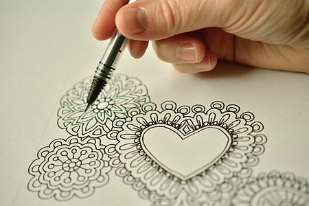 draw, paint, pen, draw meditative, drawing, drawing pattern, art