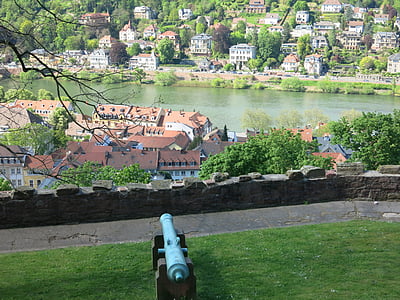Heidelberg, dvorac, programa Outlook, grad