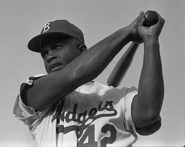 Jack Roosevelt Robinson, sagt Jackie Robinson, Baseball-Spieler, amerikanische, 1919-1972, Sport, Sport