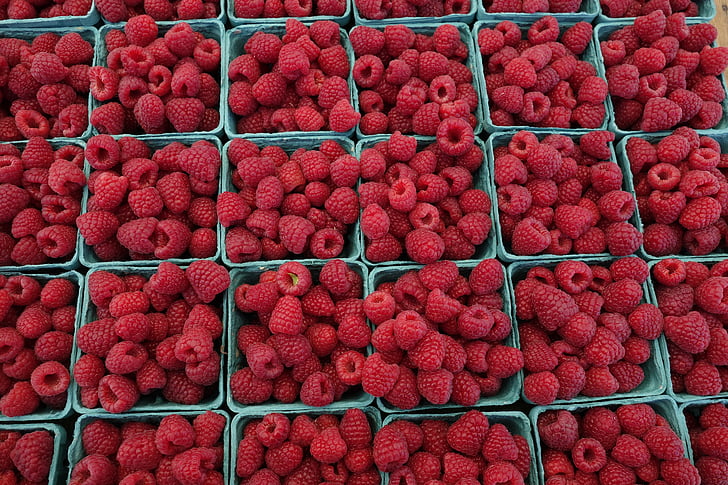 raspberry, food, berry, fruit, fresh, sweet, healthy