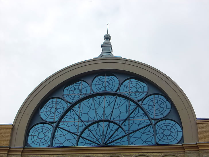 finestra, vidre, façana de vidre, arc, edifici, Històricament, Colònia