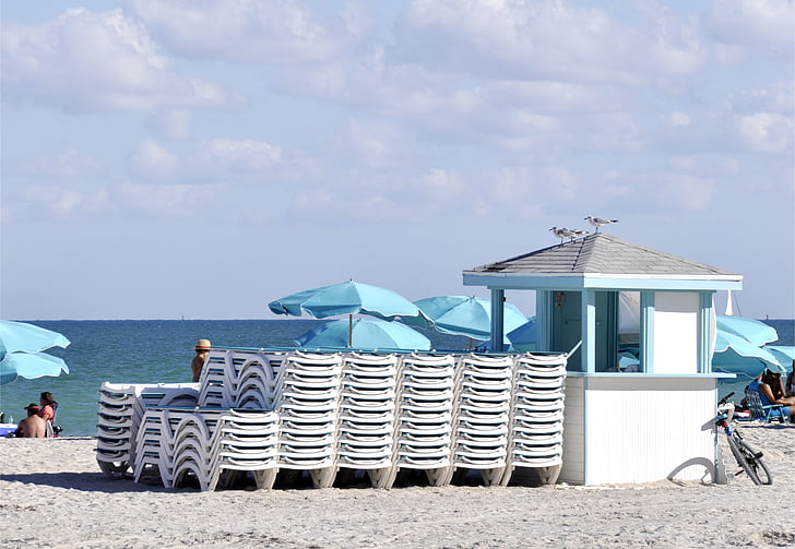 Bãi biển, Miami, kỳ nghỉ, tôi à?, Cát, Thiên nhiên, mùa hè