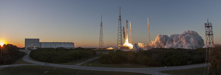 fusée, vol, SpaceX