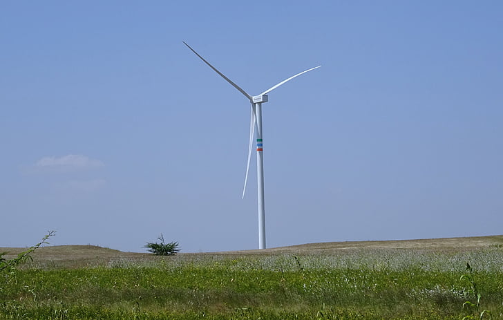 Wind, Turbine, Windkraft, Generator, umweltfreundliche, Bijapur, Karnataka