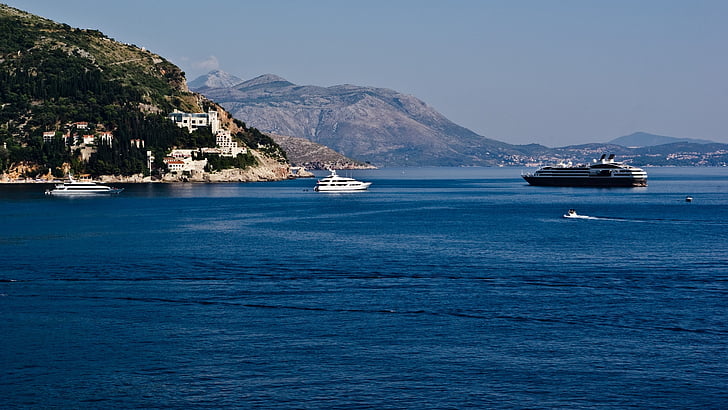 croatia, dalmatia, sea, adriatic, blue, europe, landscape