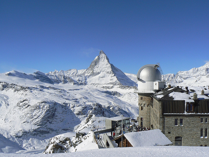 İsviçre, gornergrat, Matterhorn, dağlar