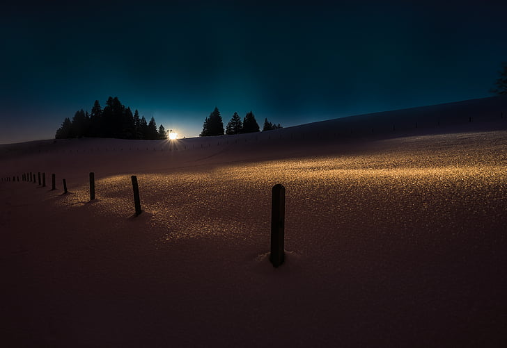 winter, light, shadow, snow, desktop background, background, screen background
