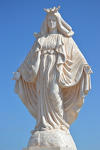 Madonna, Christen, Svätý, matka Božia, sochárstvo, náboženstvo, Libanon