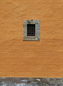 janela, grelha, fachada, parede, abertura, claustro, a lagoa