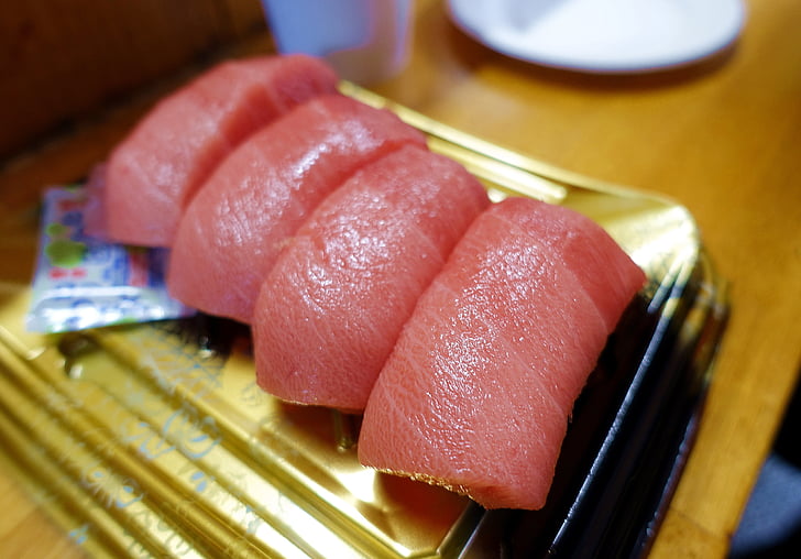 Thunfisch, Osaka, schwarze Tür-Markt