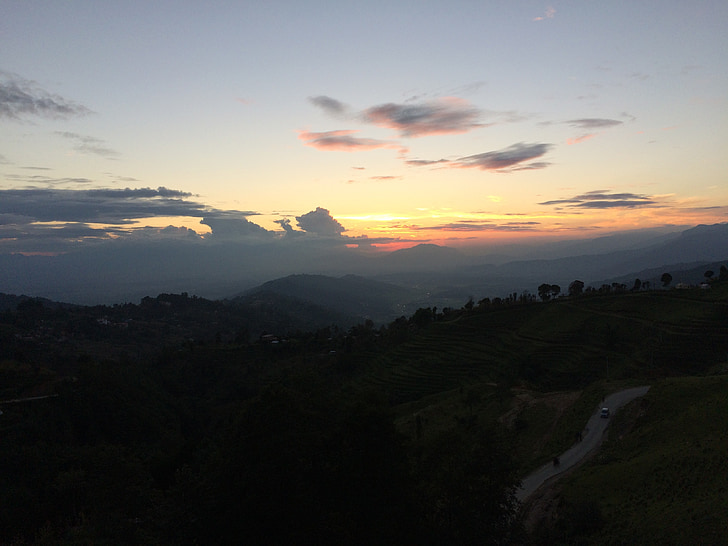 matahari terbenam, langit, matahari, musim panas, matahari terbit, cloudscape, warna