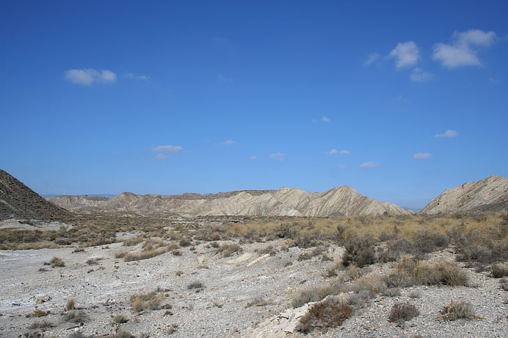 désert, aride, sec, paysage, volcanique, Rock, paysage désertique