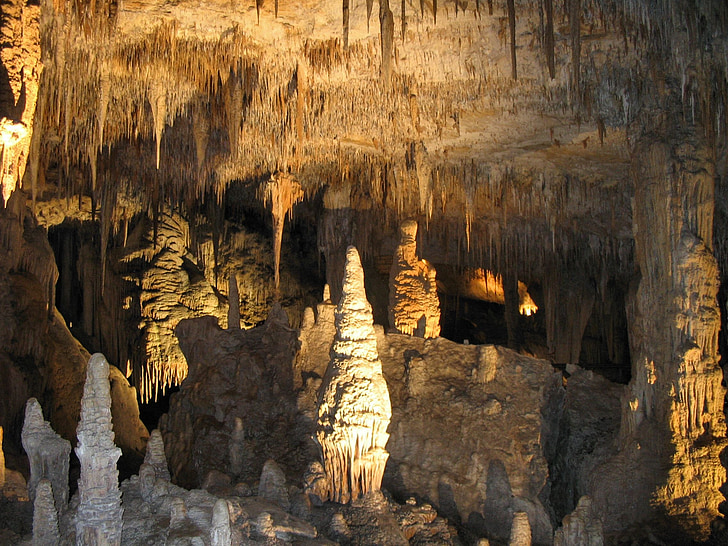 Пещера, Австралия, Природа, путешествия, природные, скалы, сталагмит