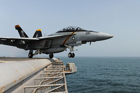 aircraft, jet, military, f-18, super hornet, aircraft carrier, launch