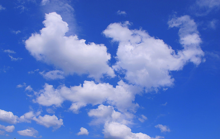 σύννεφα, ουρανός, το καλοκαίρι, καιρικές συνθήκες, Όμορφο, μπλε