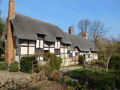 Mary, Arden, Cottage, Shakespeare, Stratford upon avon, Vương Quốc Anh, kiến trúc