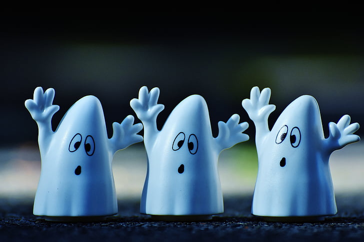 Halloween, Ghosts, Vrolijke Halloween, Ghost, herfst, oktober, stemming