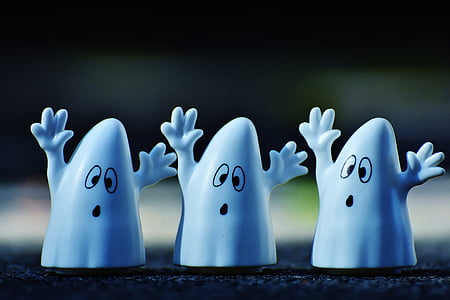 Halloween, fantasmas, Feliz Halloween, fantasma, otoño, Octubre, Estado de ánimo