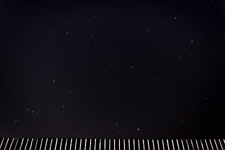 stars, star, night, evening, sky, black Color, backgrounds
