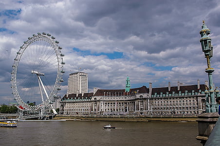 london, britain, river thames, city, united kingdom, british, sky