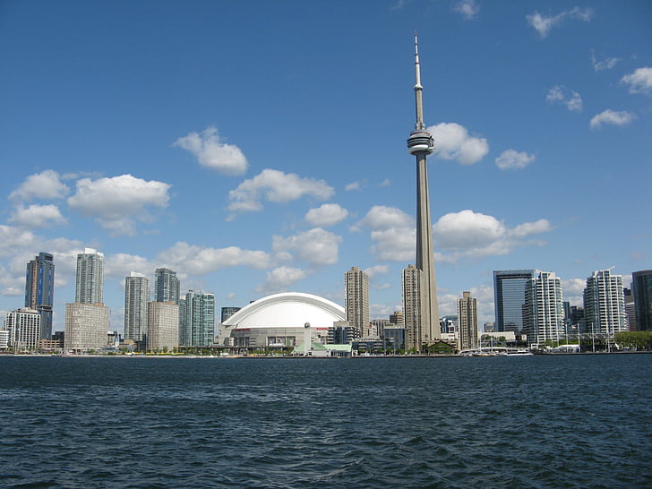 Toronto, Canada, het platform, attractie, CN tower, bezoekplaatsen, Landmark