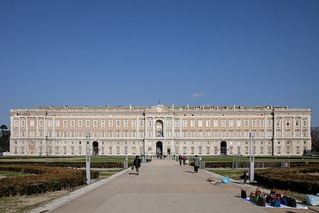Caserta, Palace, Vanvitelli, Itaalia, arhitektuur, Royal, Euroopa