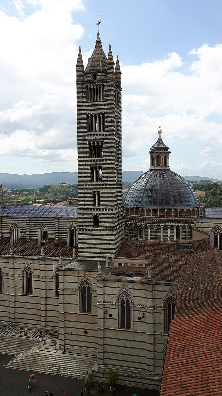 sien, Italie, Toscane, Église, architecture, Cathédrale, religion