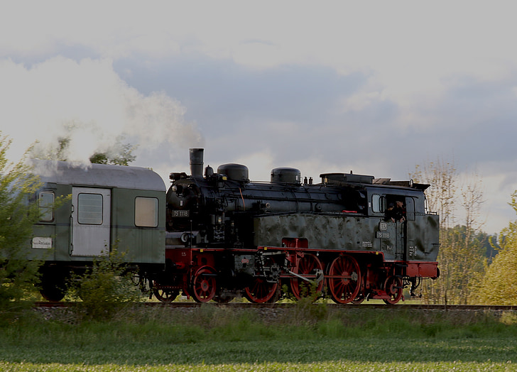Black Jack, train, locomotive, chemin de fer, loco, vieux, locomotive à vapeur