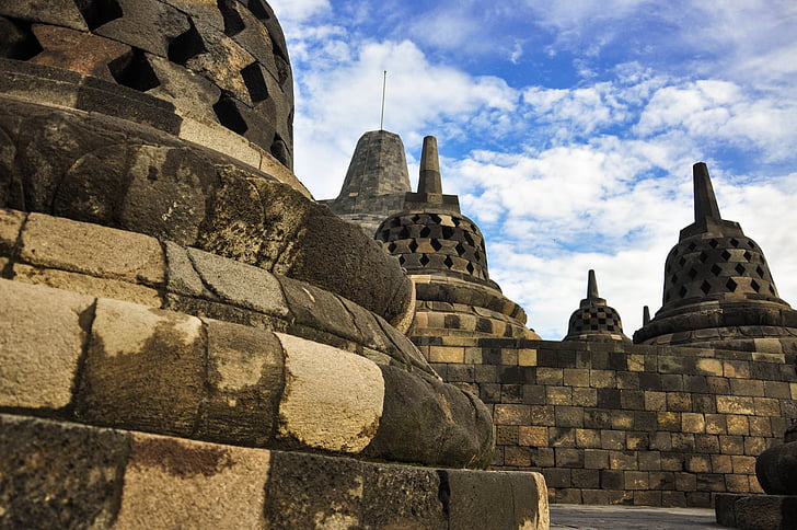 Индонезия, Храм, borbodur, История, традиционные, Ориентир, Java
