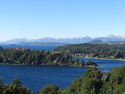tó, Bariloche, Patagónia