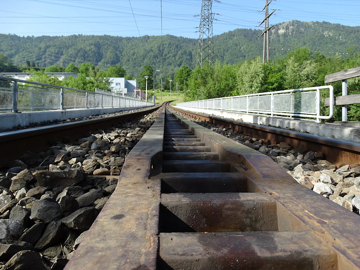 rack rail, jernbane, Fjellbanen, rack-jernbanen, tog, gleise, passasjertransport